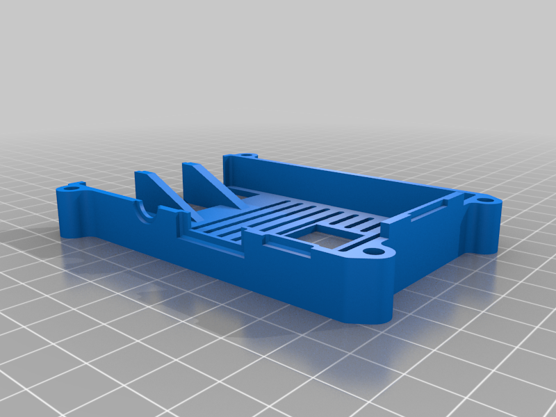 Free 3D file Pi3b+ case with heatsink slot・Template to download and 3D ...