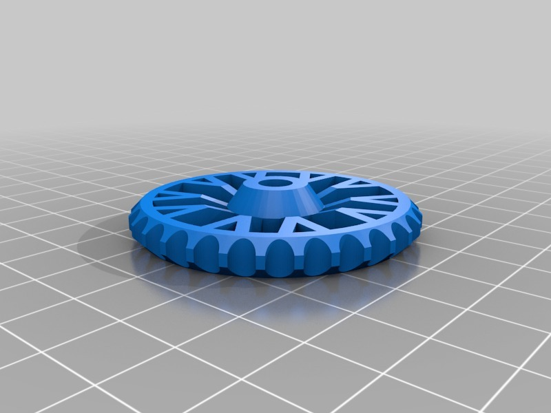 Free 3D file BWM style Bed leveling nut/knob for Tevo Tarantula・3D