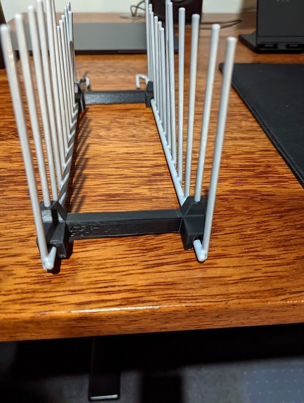 Free 3D file Fisher and Paykel Dishwasher plate rack holder・3D printing