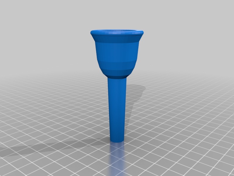 Free 3D file 12C Trombone Mouthpiece・3D printer model to download・Cults