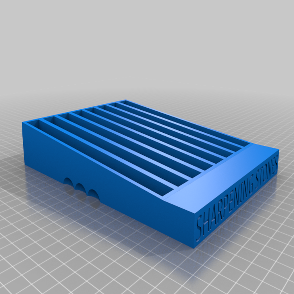 Free 3D File Storage Box For EP Sharpening Stone Whetstone 3D 