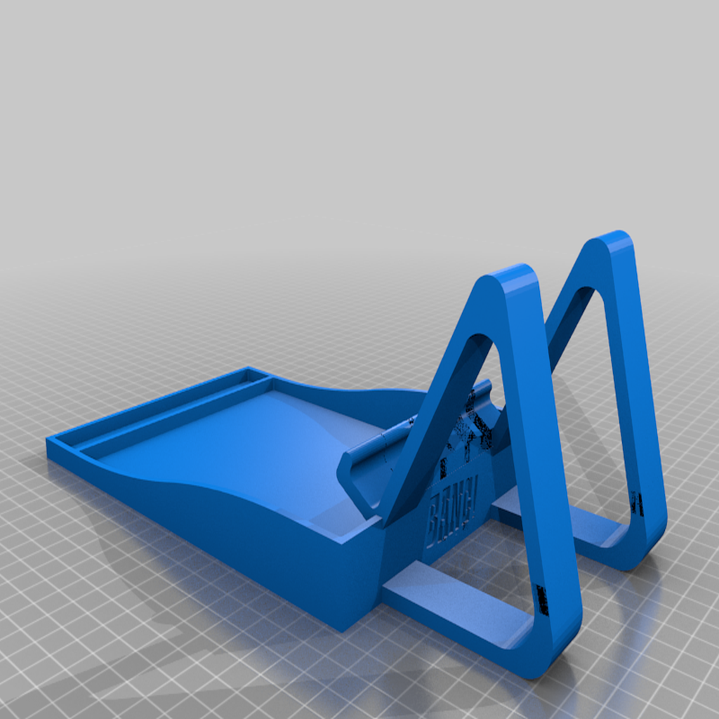 Free 3D file dice tray with tablet holder・3D printable design to