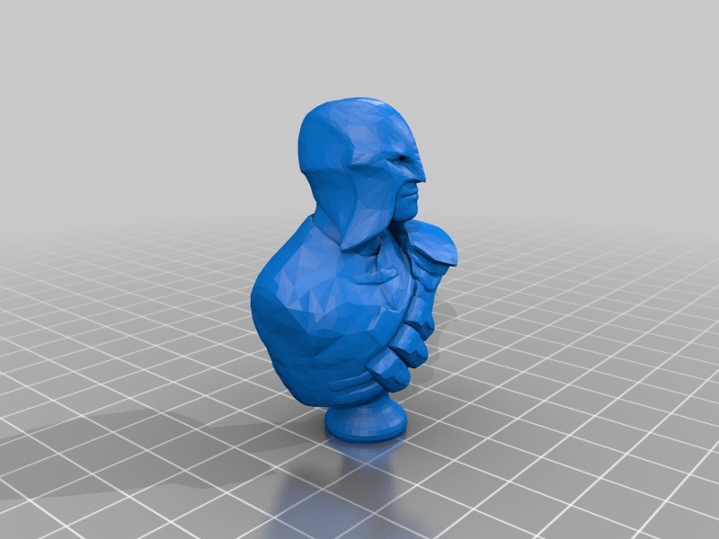Free 3D file Elder Scrolls V Skyrim Gray Fox Bust 🦊・3D printable model