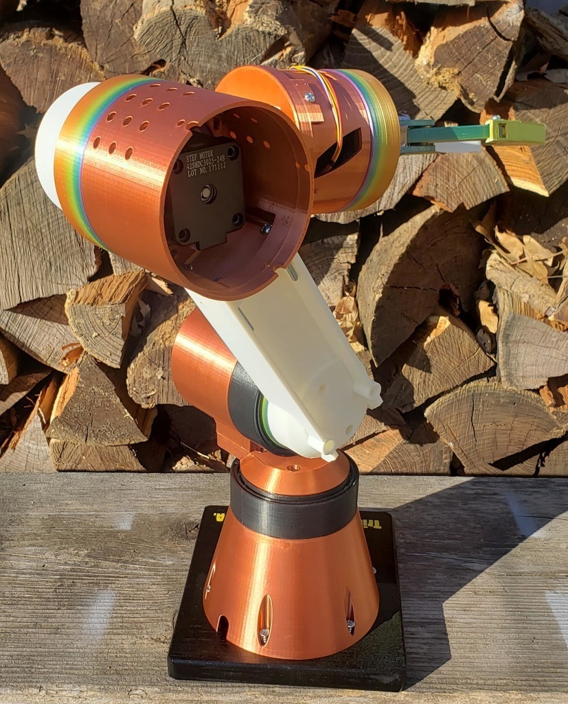 Free 3D file Nema 17 Robot Arm remix 🤖・Object to download and to 3D ...