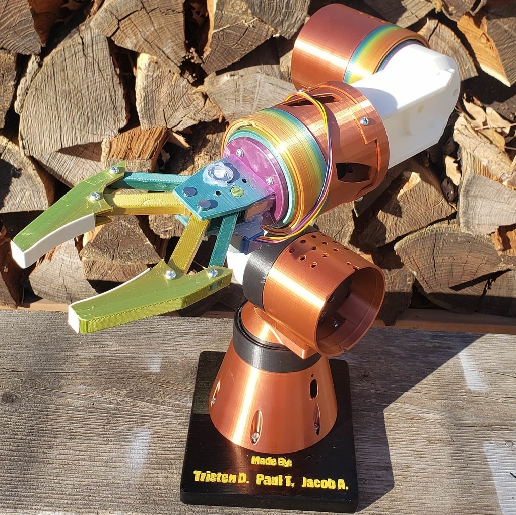 Free 3D file Nema 17 Robot Arm remix 🤖・Object to download and to 3D ...