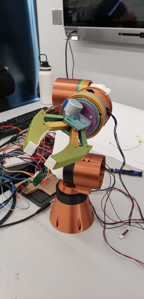 Free 3D file Nema 17 Robot Arm remix 🤖・Object to download and to 3D ...