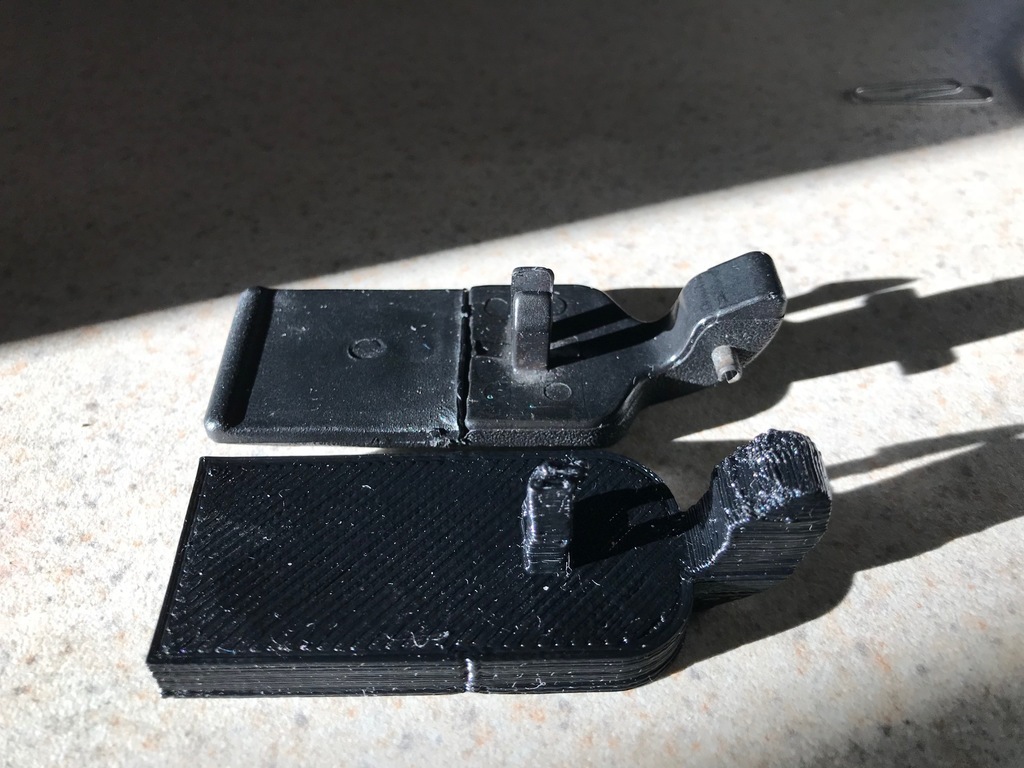 Free 3D file Porsche 924 944 electric sunroof latch・3D printer model to