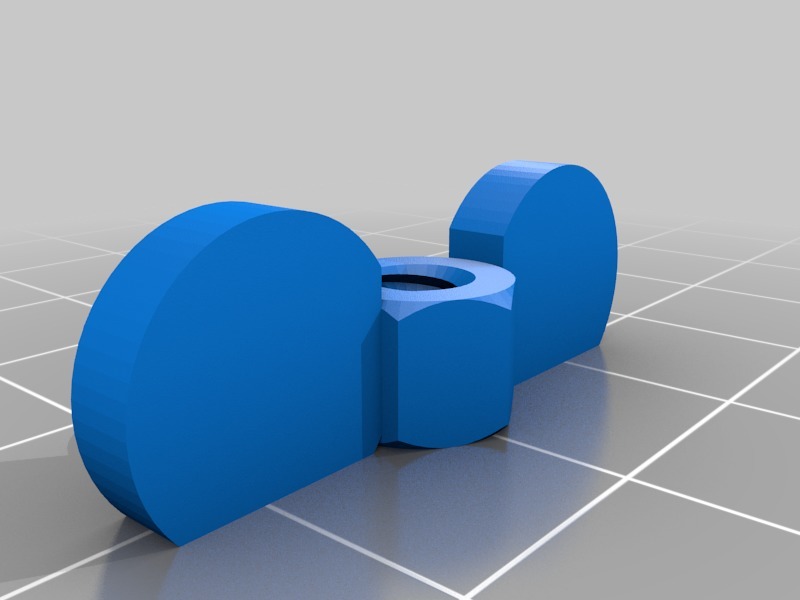 Free 3D file M4.5 nut (5mm outer thread) 🔩・3D print design to download ...
