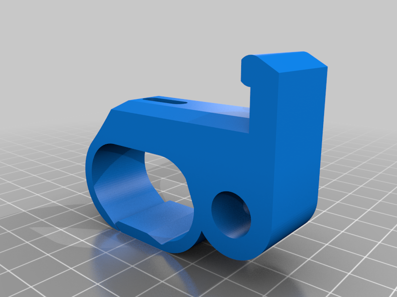 Filament Guide Rail Free 3D file 2020 rail clamp filament wire guide 🗜️・3D printing design ...