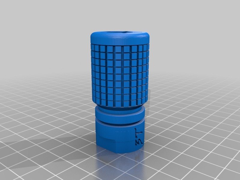 Free 3D file Airsoft KAC Triple Tap Flash Hider・3D printing design to ...