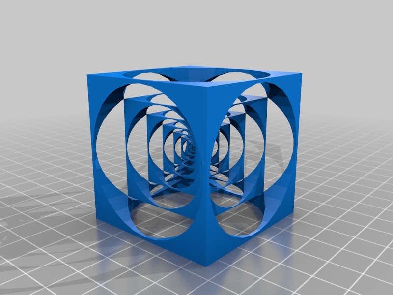Free 3D file Parametric turner's cube 🔧・3D printer design to download・Cults