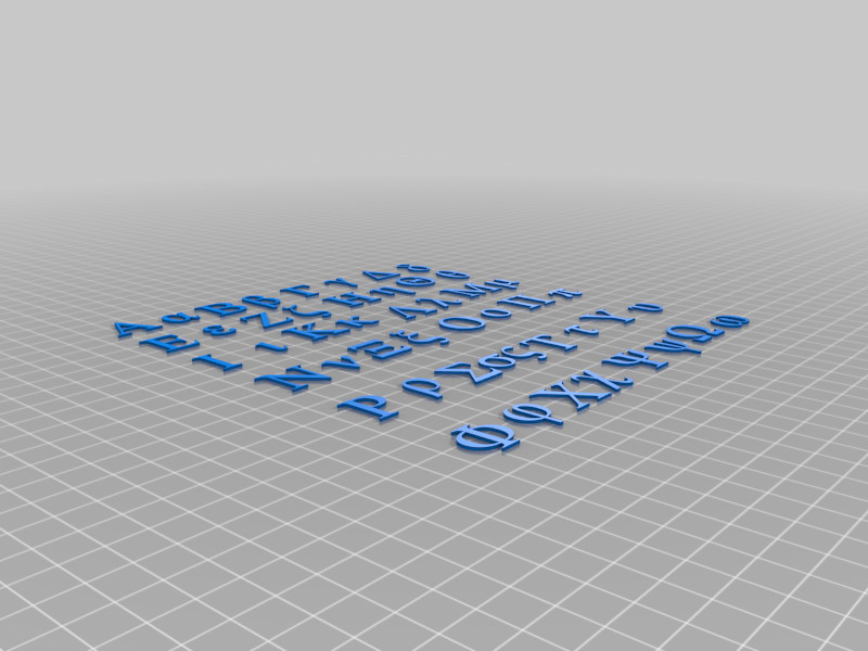Archivo 3D gratuito Letras griegas・Idea de impresión 3D para descargar ...