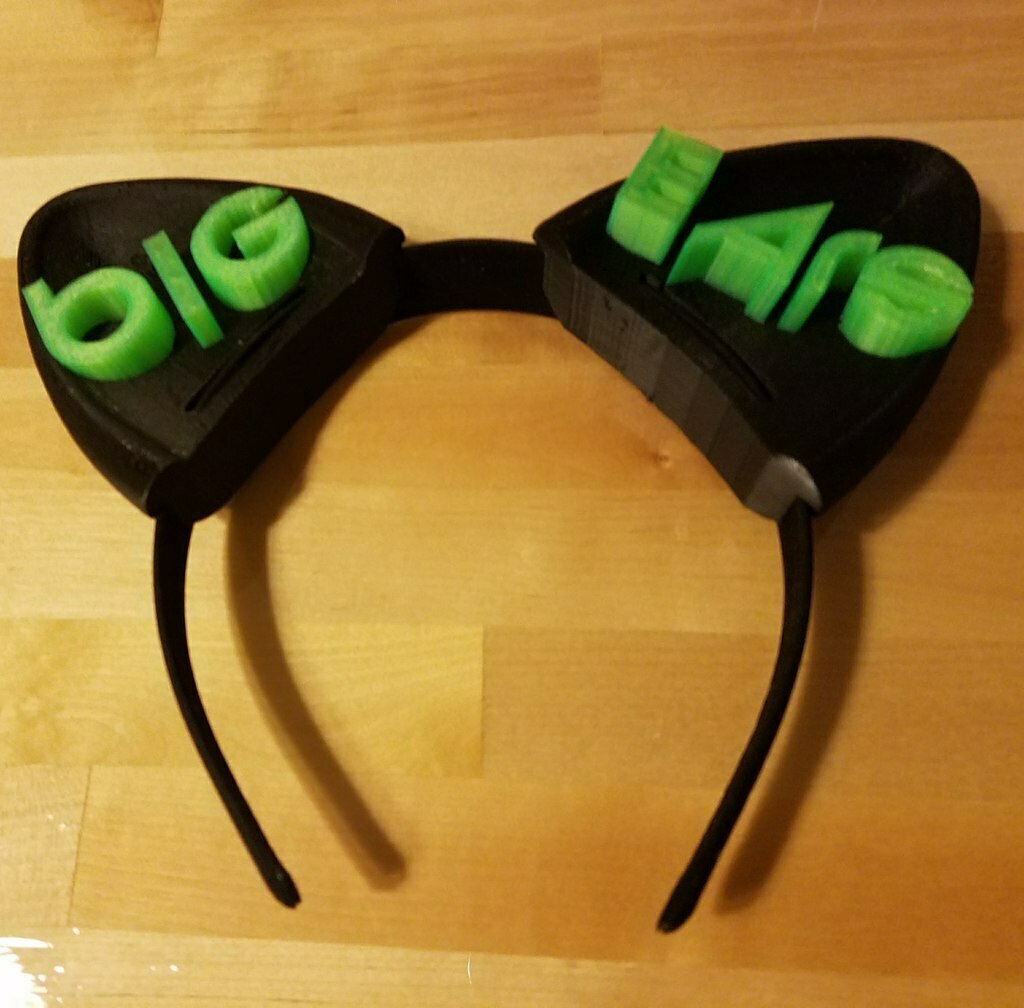 Free 3D file Big Ears・Design to download and 3D print・Cults