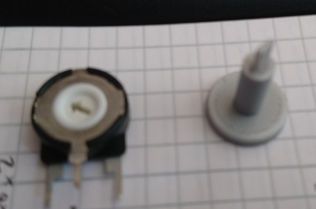 Free 3D file Knob for Potentiometer・3D print design to download・Cults