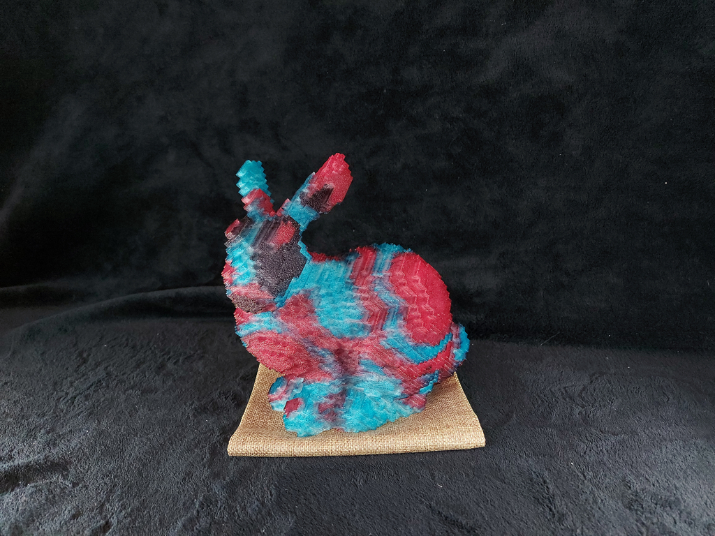 Free 3D file Pixel Stanford Bunny・Model to download and 3D print・Cults