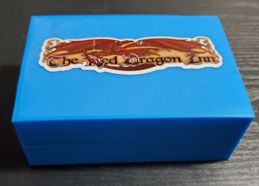 Free 3D file Red Dragon Inn Coin Holder・Template to download and 3D