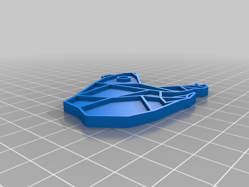 Free 3D file origami frog 🐸・Template to download and 3D print・Cults