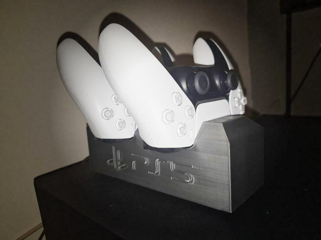 Supporto Per Controller PlayStation 5 - Grigio Classico, Stampa 3D Personalizzata