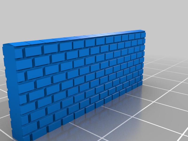 Free 3D file Mauer・Template to download and 3D print・Cults