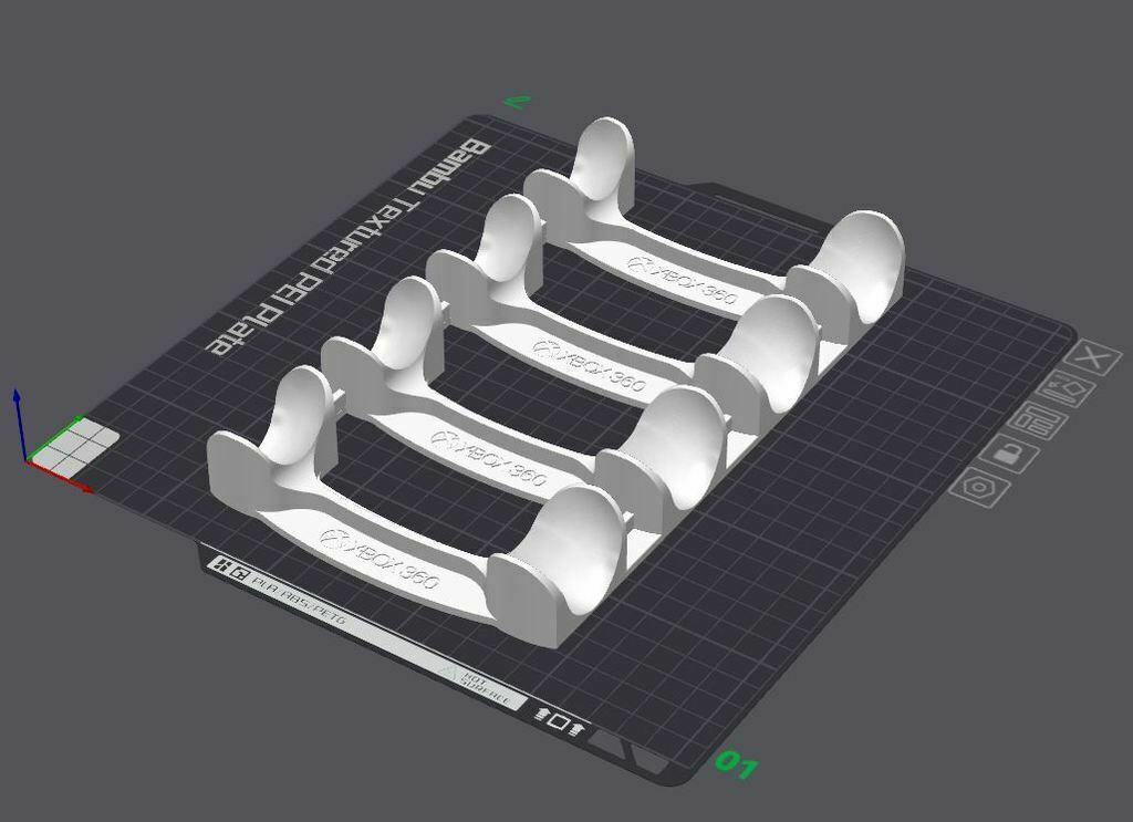 Free 3D file Xbox 360 Controller Stand Quad 🎮・3D print design to