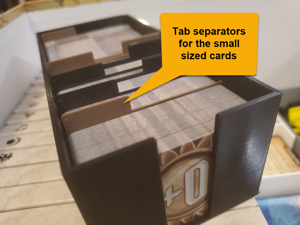 Free 3D file Gloomhaven Insert with card filing system・3D printing ...