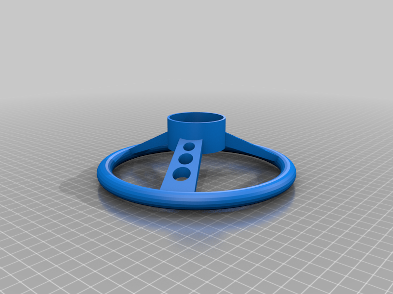 Free 3D file GRS USB Button Hole Spinner Steering Wheel・3D printable