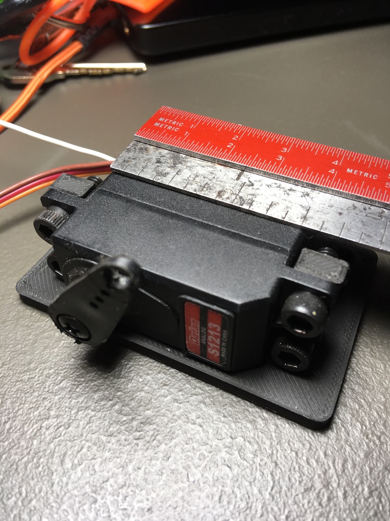 Free 3D file Standard Servo Mounting Bracket・3D printing idea to download・Cults