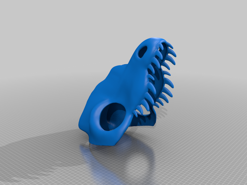 Free 3D file Dilophosaurus mask・3D printable model to download・Cults