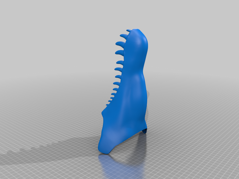 Free 3D file Dilophosaurus mask 🦖・3D printable model to download・Cults