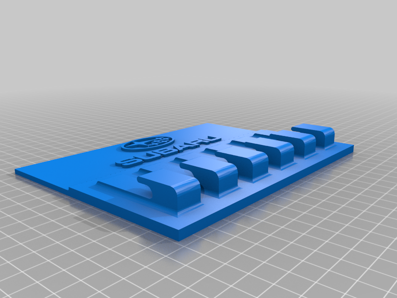Free 3D file Subaru Key Ring Holder・3D printable model to download・Cults