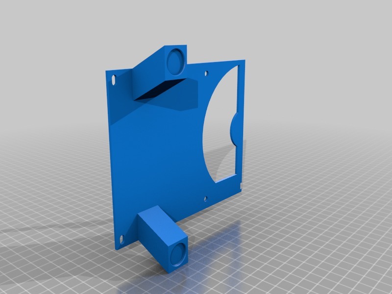 Fichier 3D gratuit CR10 Control Box Fan Mod avec feets 120mm・Idée pour