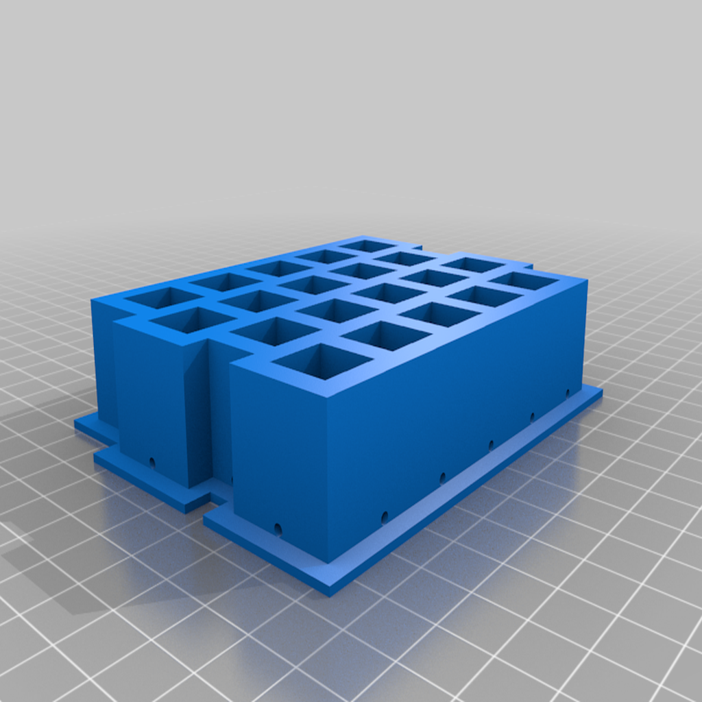 Free 3D file Customizable Cuvette Rack/Tray/Holder・3D print object to