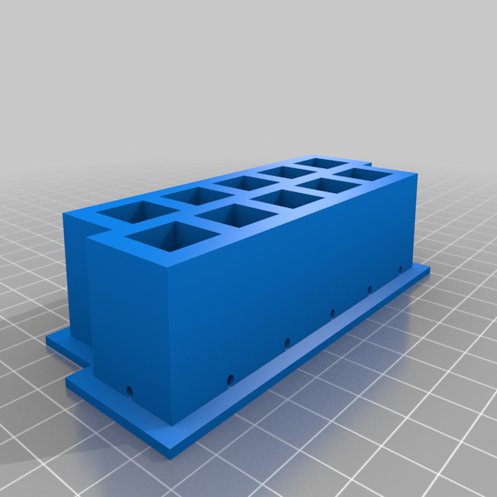 Free 3D file Customizable Cuvette Rack/Tray/Holder・3D print object to