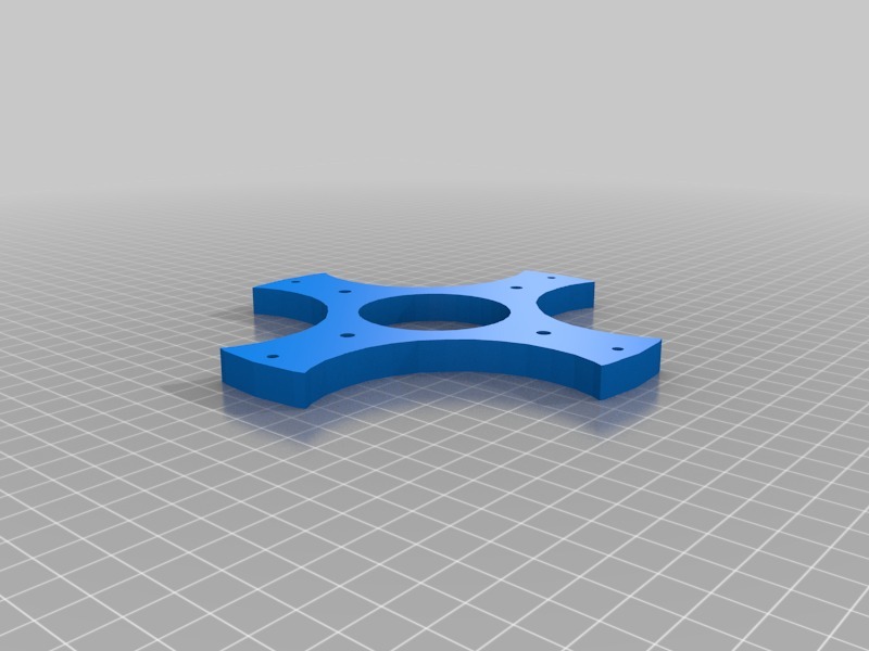 Free 3D file Ceiling Light Adapter Plate・Template to download and 3D