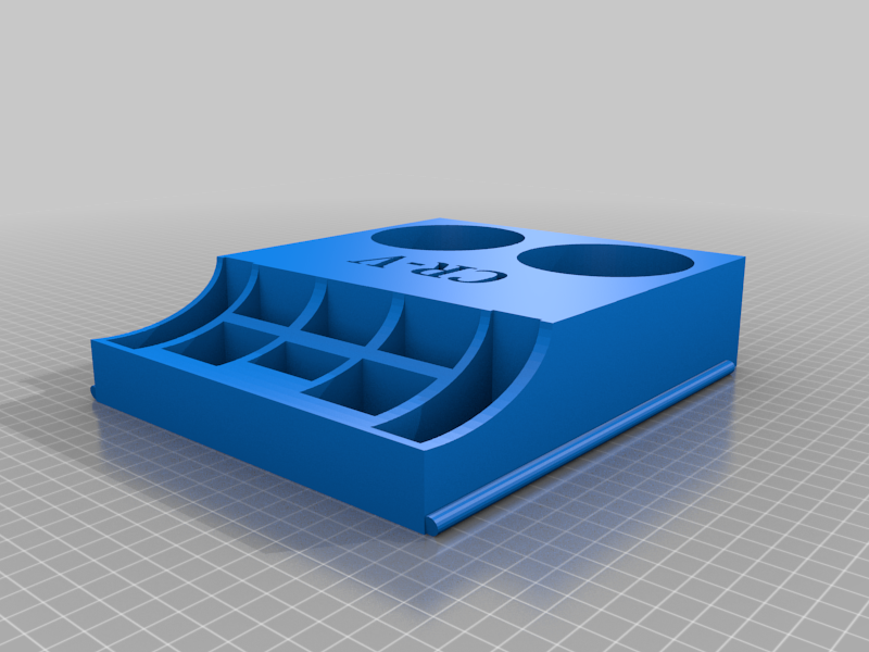Free 3D file 9801 crv cupholder・3D print design to download・Cults