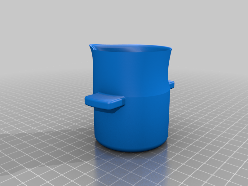 Different DF64 G-IOTA Dosing Cups: 53.5mm, 51mm, Spouted 3D model