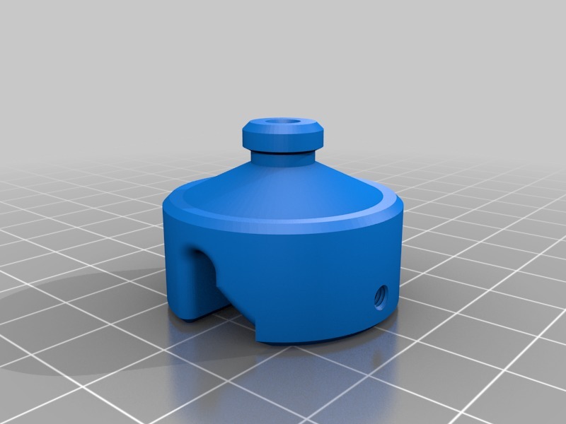 Clip-Top Bottle Manometer Adaptor / Clip Bottle Plop Bottle Manometer 3D model