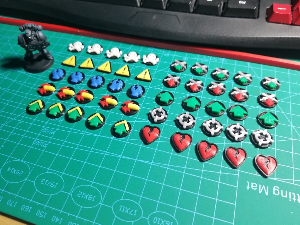 Free 3D file Wargaming tokens for Kill Team or alike ⚔・3D printable ...