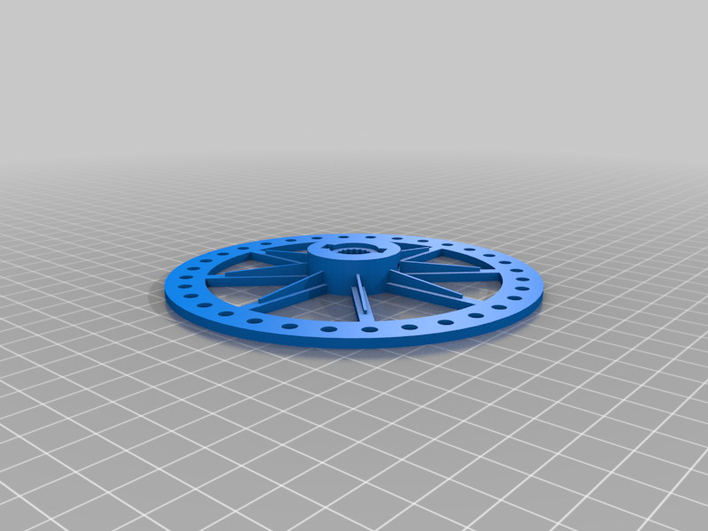 Free STL file Two axis reaction wheel self balancing stick・3D printing ...