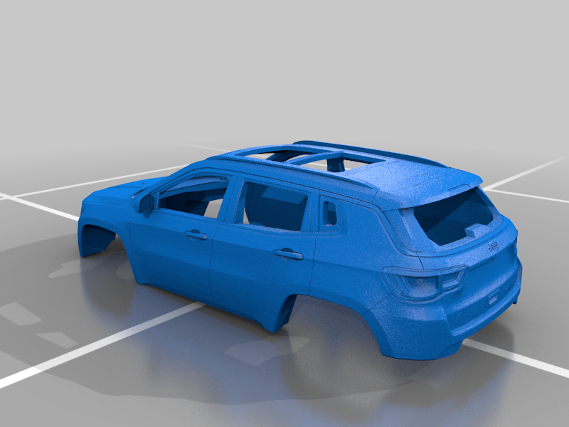 Jeep Compass Vector File Free 3D file Jeep Compass (2nd Generation) 🧭・3D print object to ...