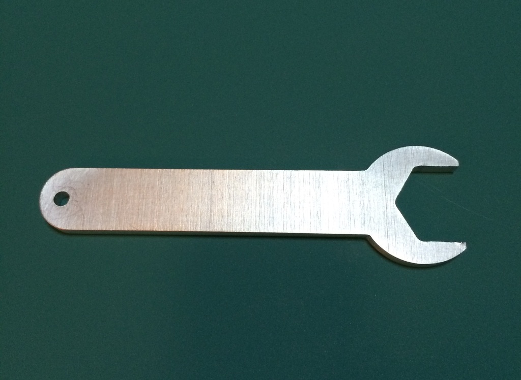 Free 3D file Spindle wrench for a Taig mill・3D printing idea to