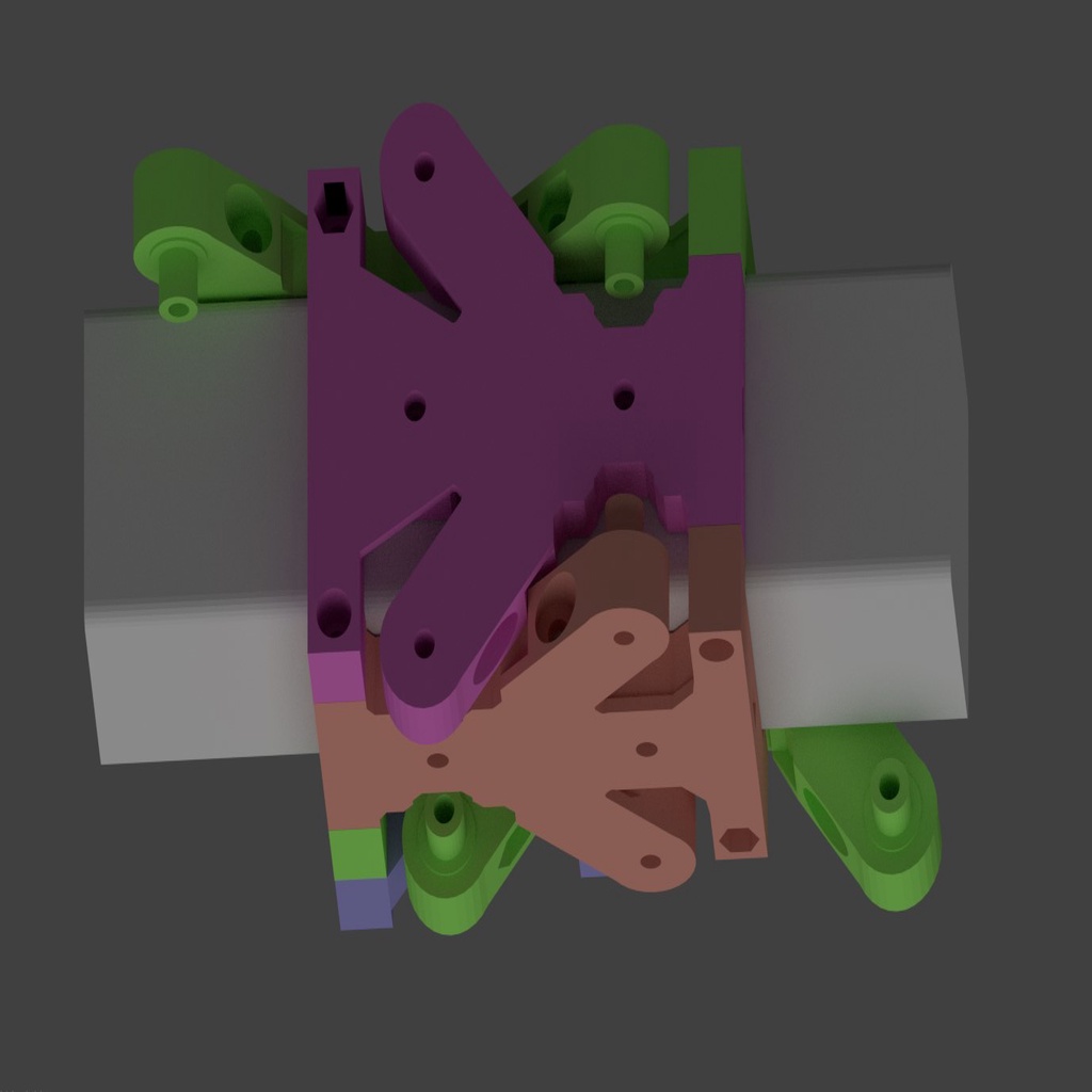 Linearführungsschiene Für 3D-Drucker | 8 Mm Durchmesser, 400 Mm Länge | Inkl. 2 Gleitblöcke & Halterungen