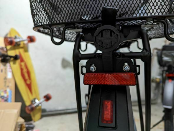 Réflecteur De Sécurité Pour VTT Avec Support - Matériau Réfléchissant Pour Visibilité Nocturne