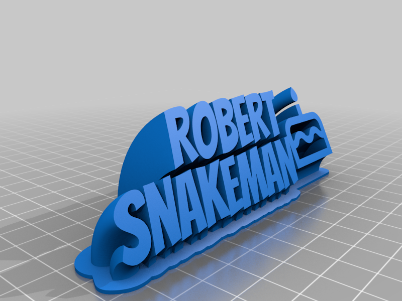 Robert cumple 3D model