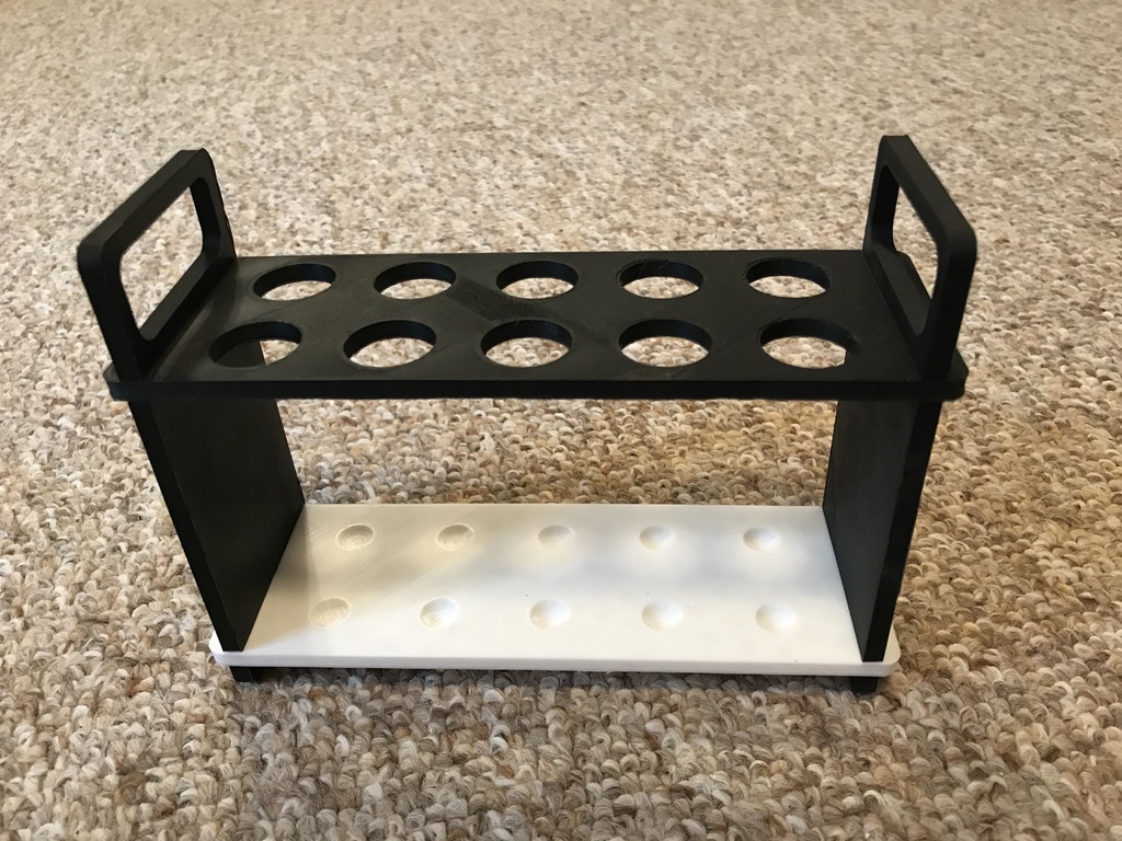 Free 3D file FlatPack Test Tube Rack・3D print design to download・Cults
