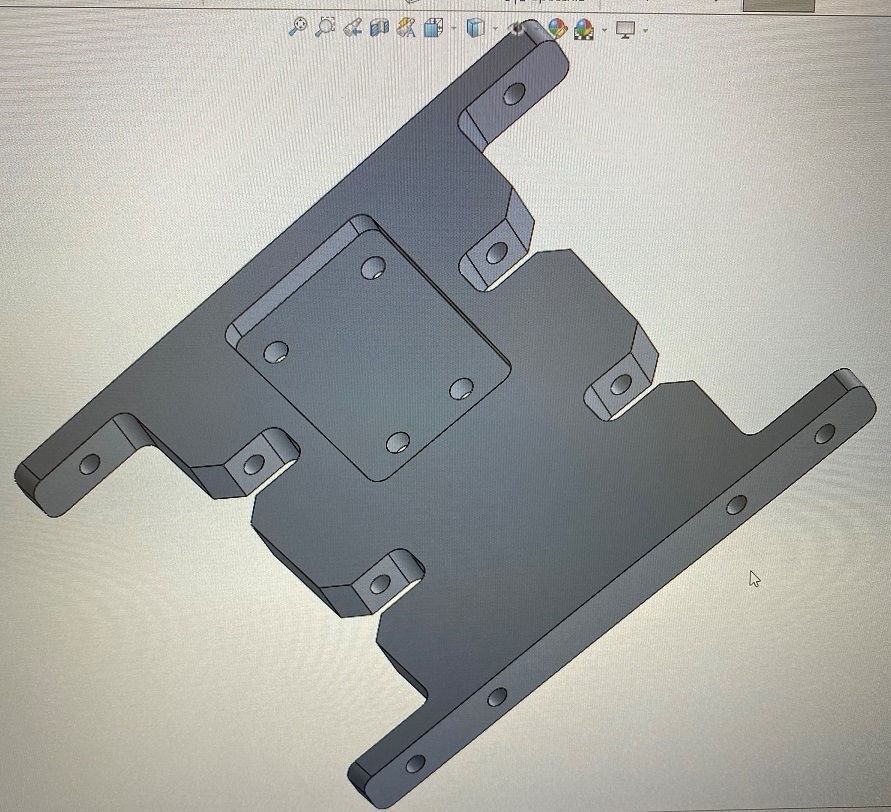 Free 3D file SKID PLATE SCX 10 🚁・3D printing template to download・Cults