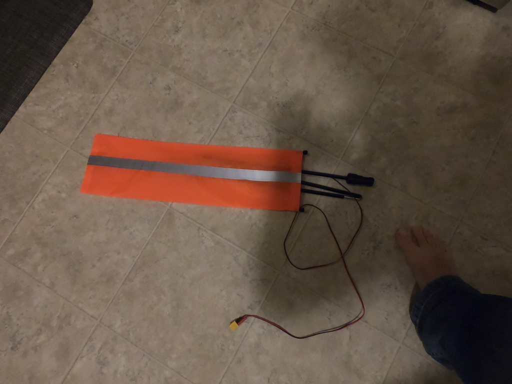 Free 3D file Flag mounts for thing 1993269 Kayak flag and light・3D