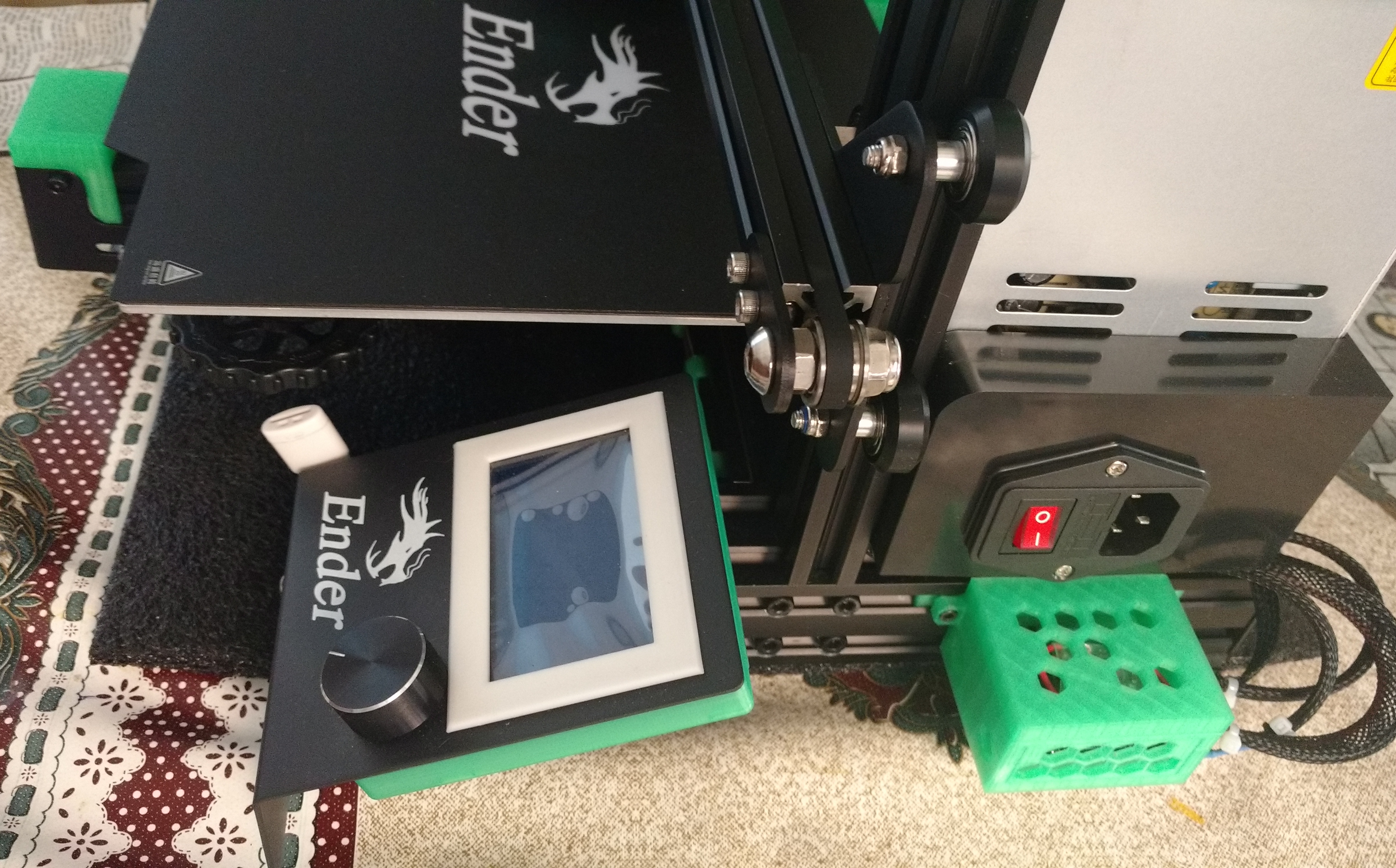 Box for relay module (PSU control) 3D model