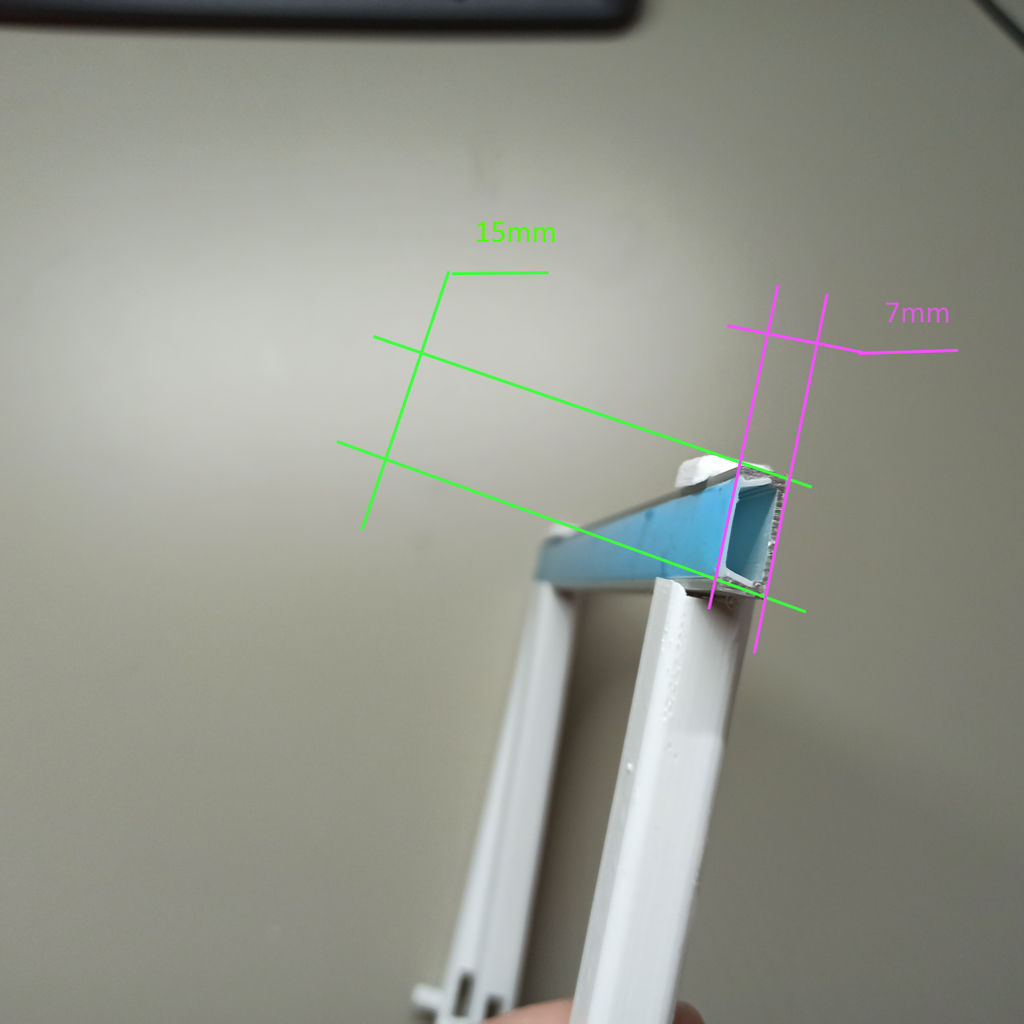 Fichier 3D gratuit Pod pour profilé led lite 7x15 mm・Modèle à ...
