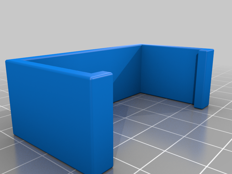 Elecraft KX3 CW Paddle Holder Keeper 3D model